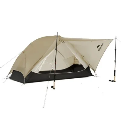 Naturehike Mongar UL Hiking Tent - Moon Rock Sand (55+80+55)*210*105